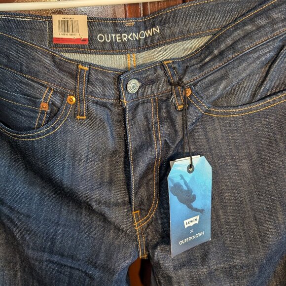 Levi's X Outerknown Well Thread Denim Jeans - Picture 3 of 8